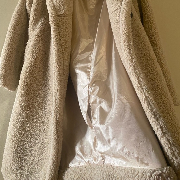 Nasty Gal: Ready Teddy Go Oversized Faux Fur Coat - Picture 6 of 11